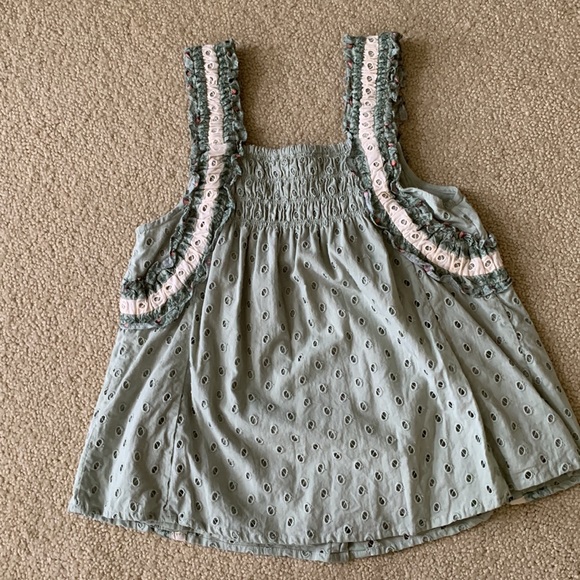 Anthropologie Forever That Girl Embroidered Banded Too- Look at the Details - Picture 2 of 9